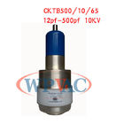 Condensador de cerámica variable del vacío CKTB500/10/65 tamaño pequeño para la industria del semiconductor