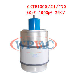 comprar condensador variable del vacío de 60~1000pf 24KV para el equipo de comunicación de difusión online manufacture