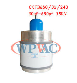 comprar Funcionamiento variable de alto voltaje del establo del condensador 30~650pf 35KV del vacío de cerámica online manufacture