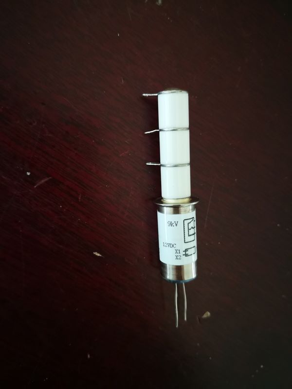 10KV de cerámica blanco JPK43C234 12VDC que lleva el interruptor de alto voltaje de la retransmisión de 25A RF para el uso del acoplador de antena